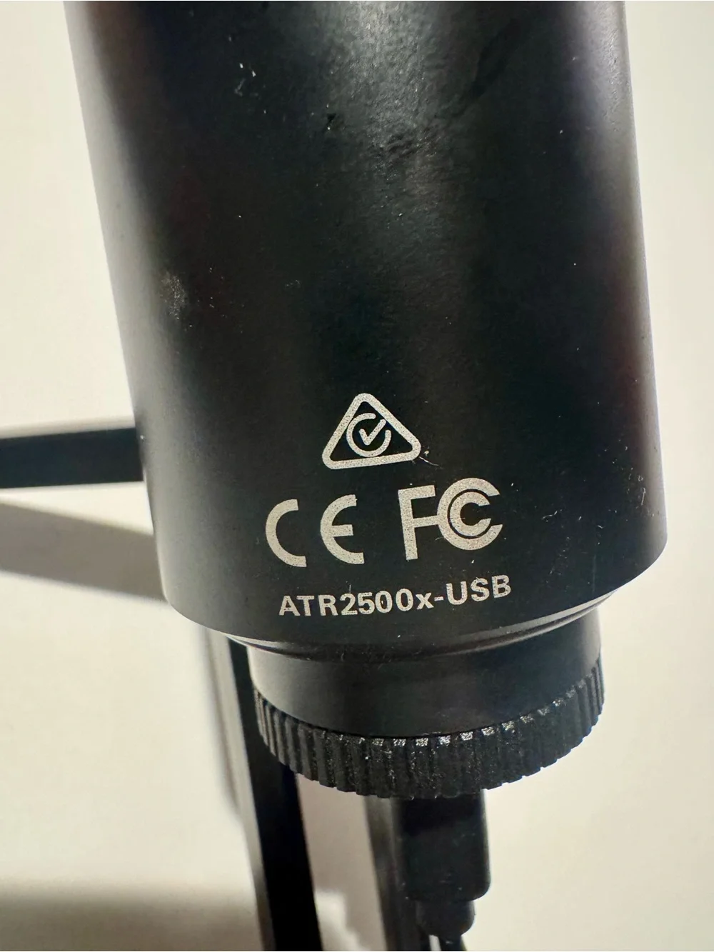 Audio-Technica ATR 4500X-USB Black Desktop Condenser Microphone